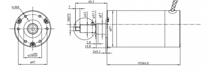 বুদ্ধিমান শক্তিশালী BLDC মোটর 6000 Rpm 15 - 500 ওয়াট পর্যন্ত 0