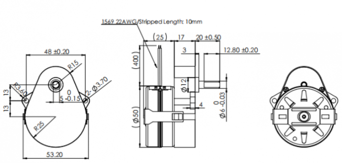 #45 ইস্পাত সিঙ্ক্রোনাস মোটর SM5037 230VAC 10-/20rpm 0